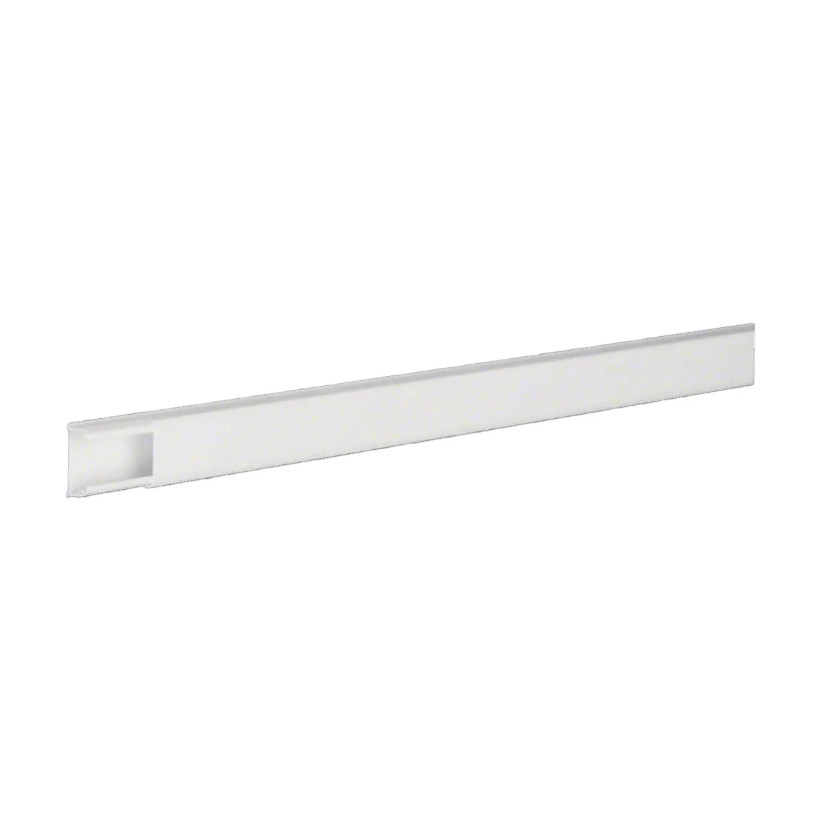 Minikanal Hager ATH 13 x 24 mm 2,1 Meter med Dubbelhäftande Tejp Halogenfri Vit RAL 9016