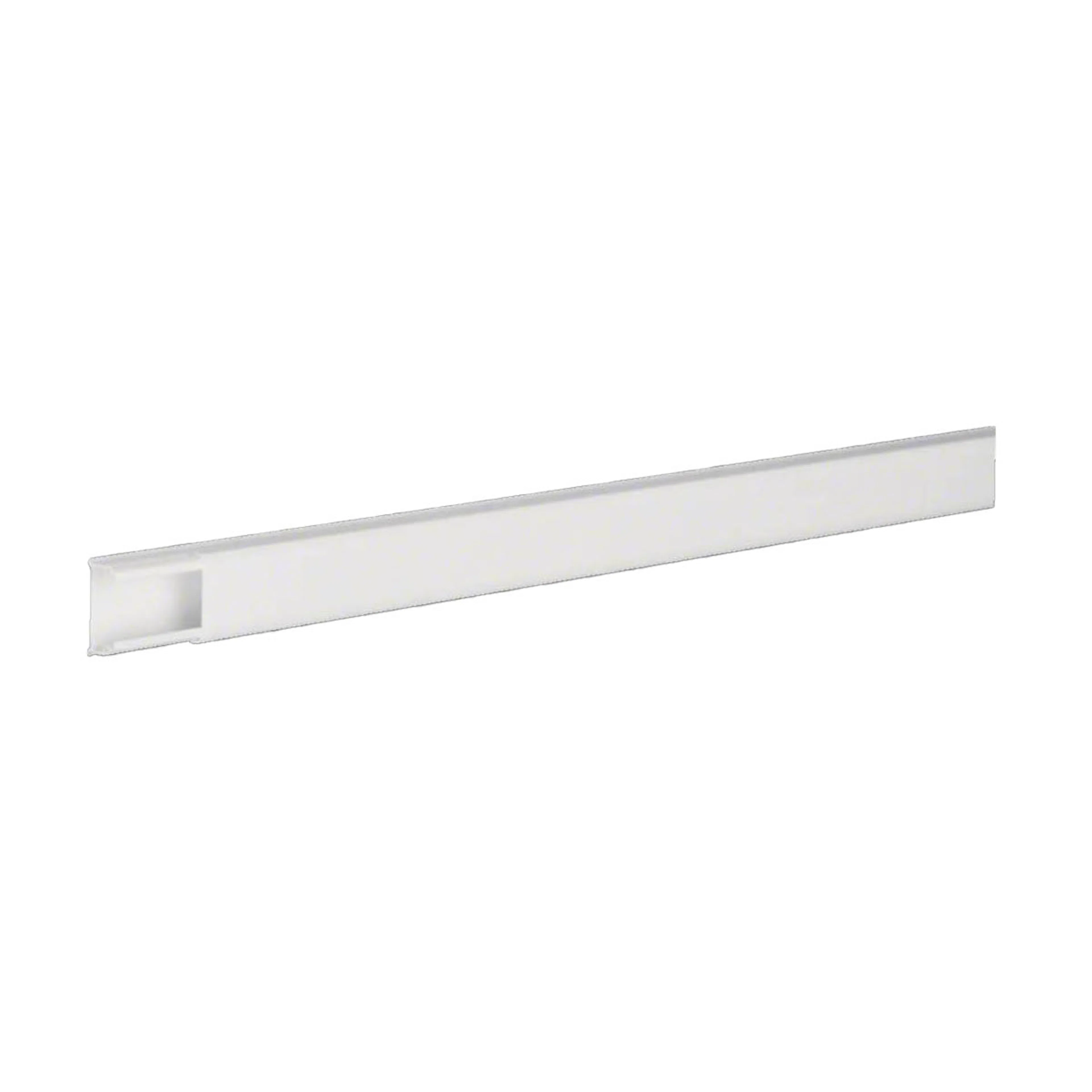 Minikanal Hager ATH 13 x 24 mm 2,1 Meter med Dubbelhäftande Tejp Halogenfri Vit RAL 9016