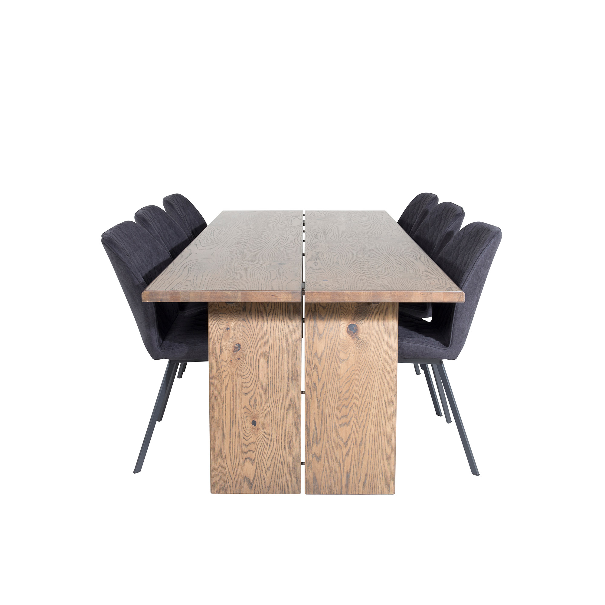 Matgrupp Venture Home Lotus med 6 Geneva Stolar