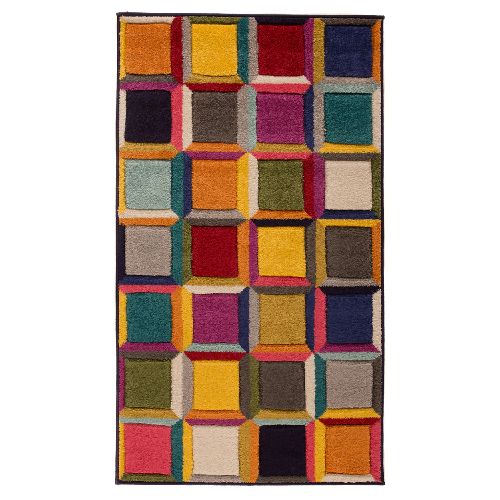 Friezematta Flair Rugs Waltz Flerfärgad