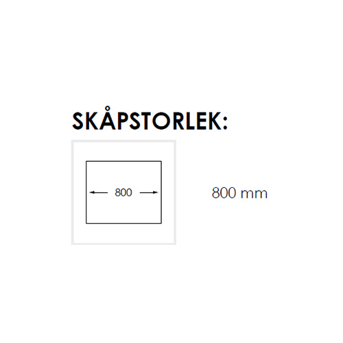 Diskho Nordic Tech Radius 700 X Rostfri Enkel med Korgventil & Vattenlås