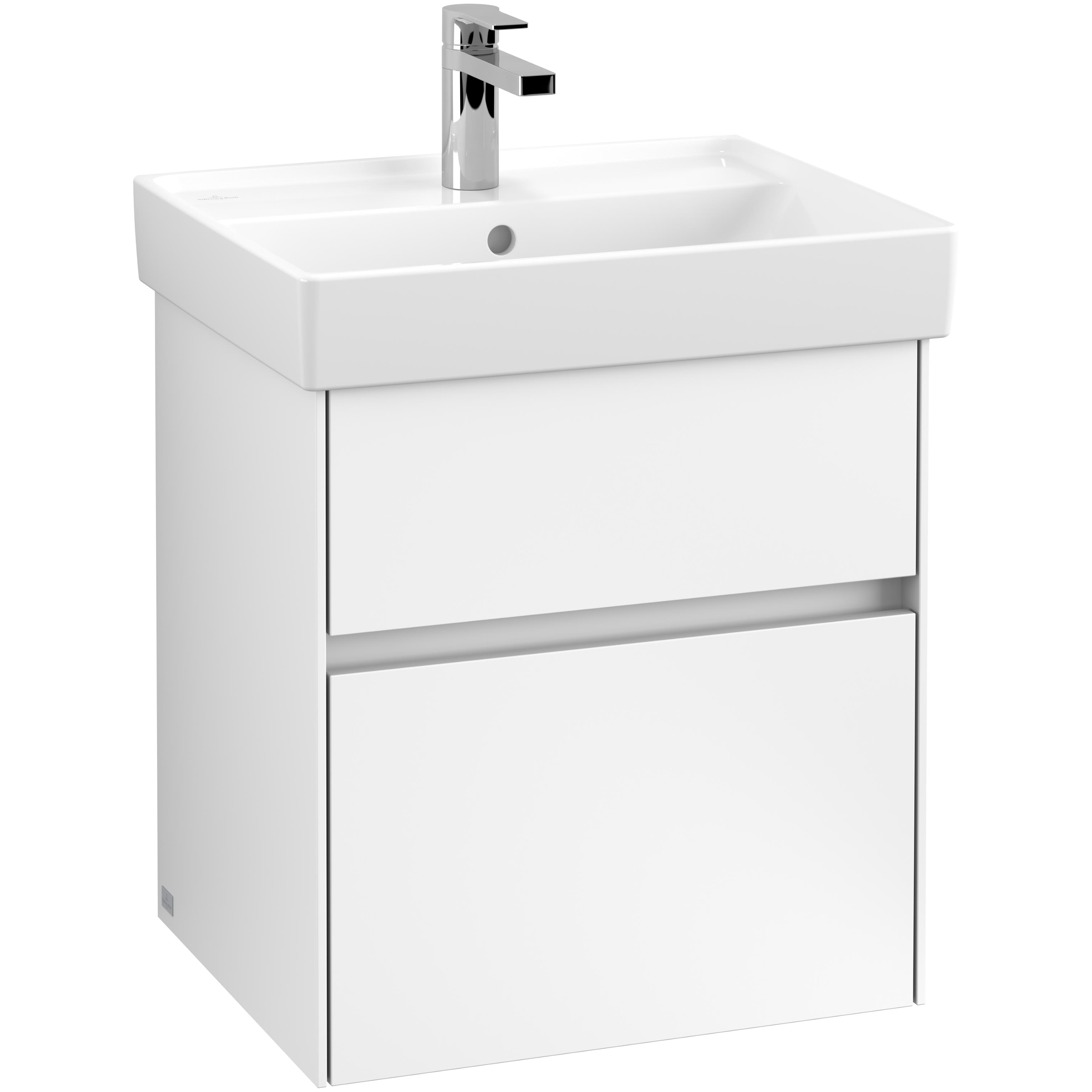 Tvättställsskåp Villeroy & Boch Collaro med 2 Lådor för Inbyggt Tvättställ