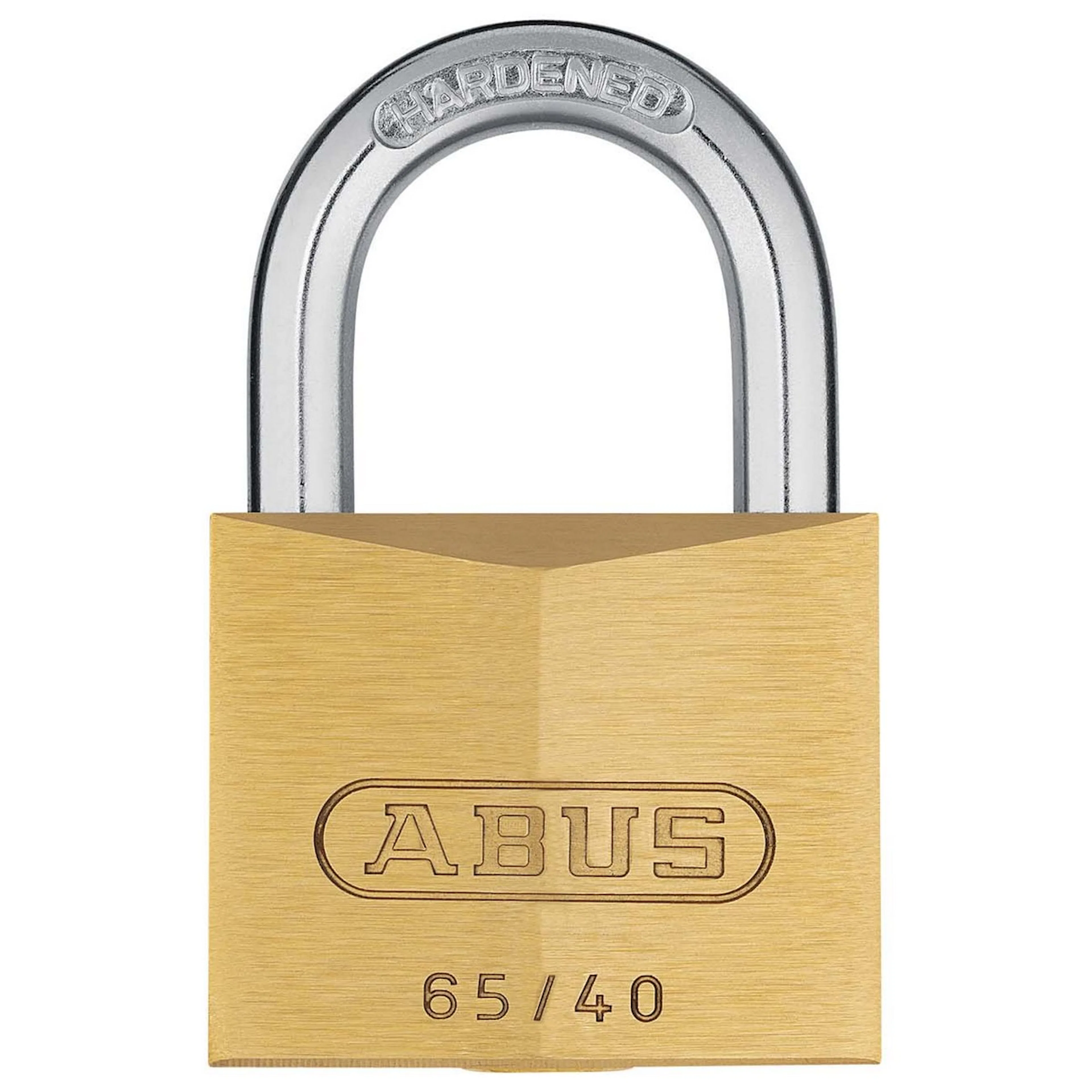 HÄNGLÅS 65/40 MÄSSING ABUS BxH: 40x62 mm