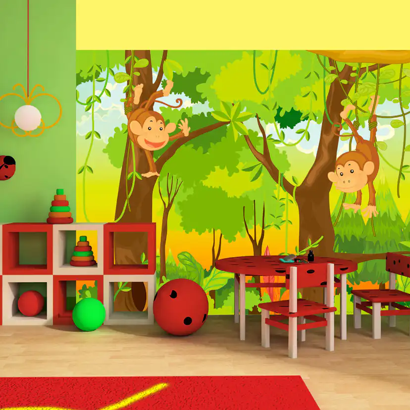 Fototapet Arkiio Jungle Monkeys
