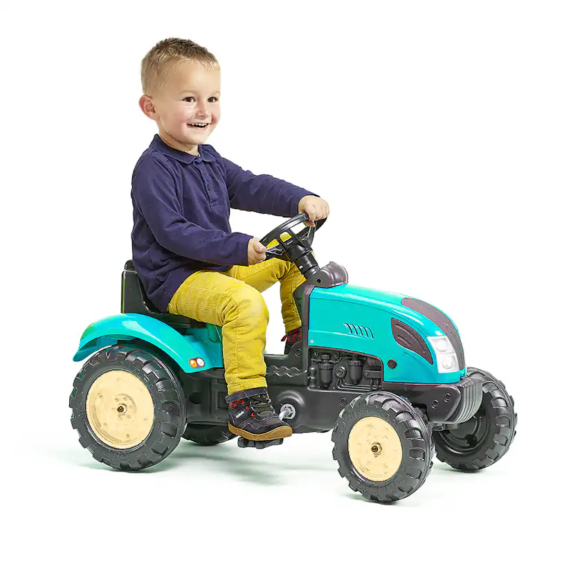 Trampbil Falk Traktor med Släp