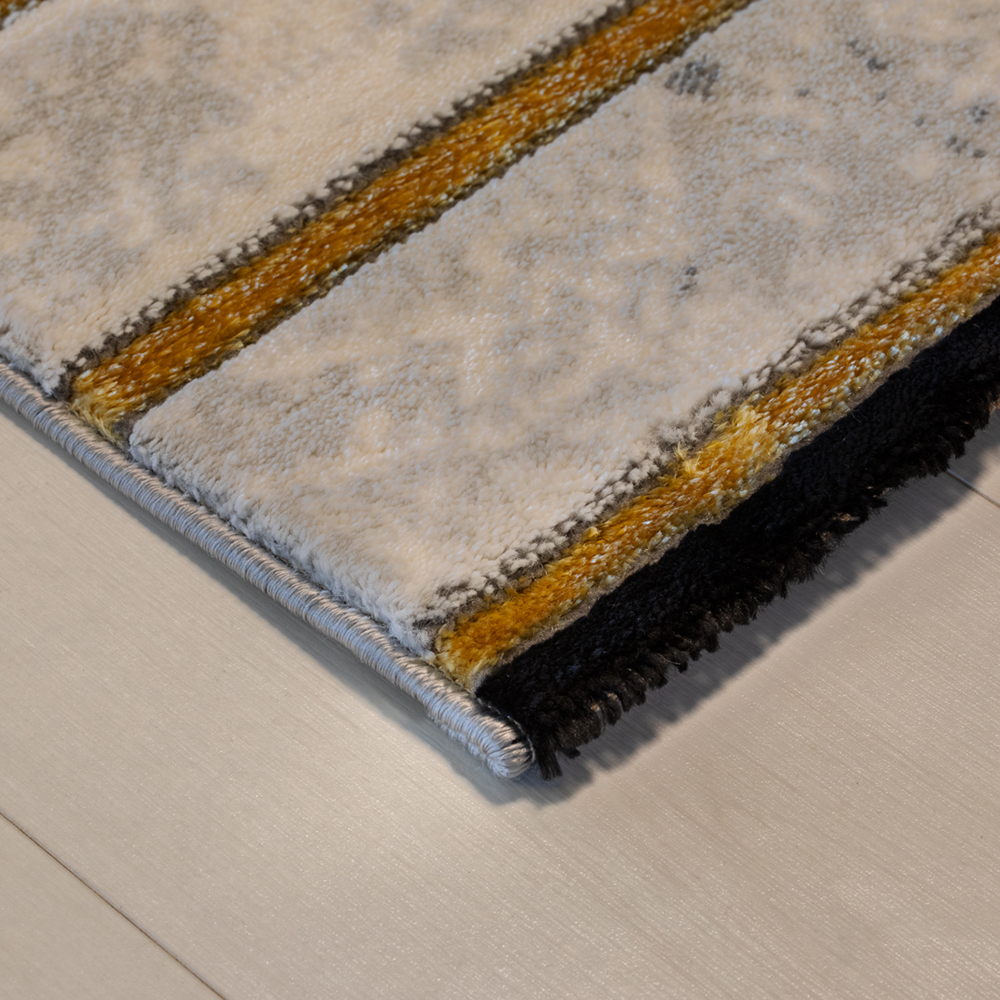 Friezematta KM Carpets Diamond Spectra Guld