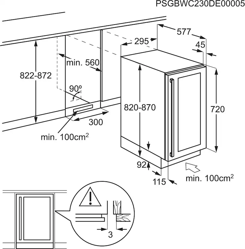 Vinkyl AEG AWUS020B5B