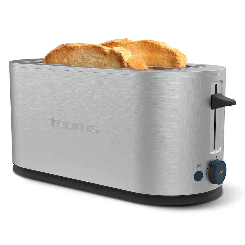 Brödrost TAURUS Mytoast Duplo Legend Rostfritt Stål Två-Slots Lång