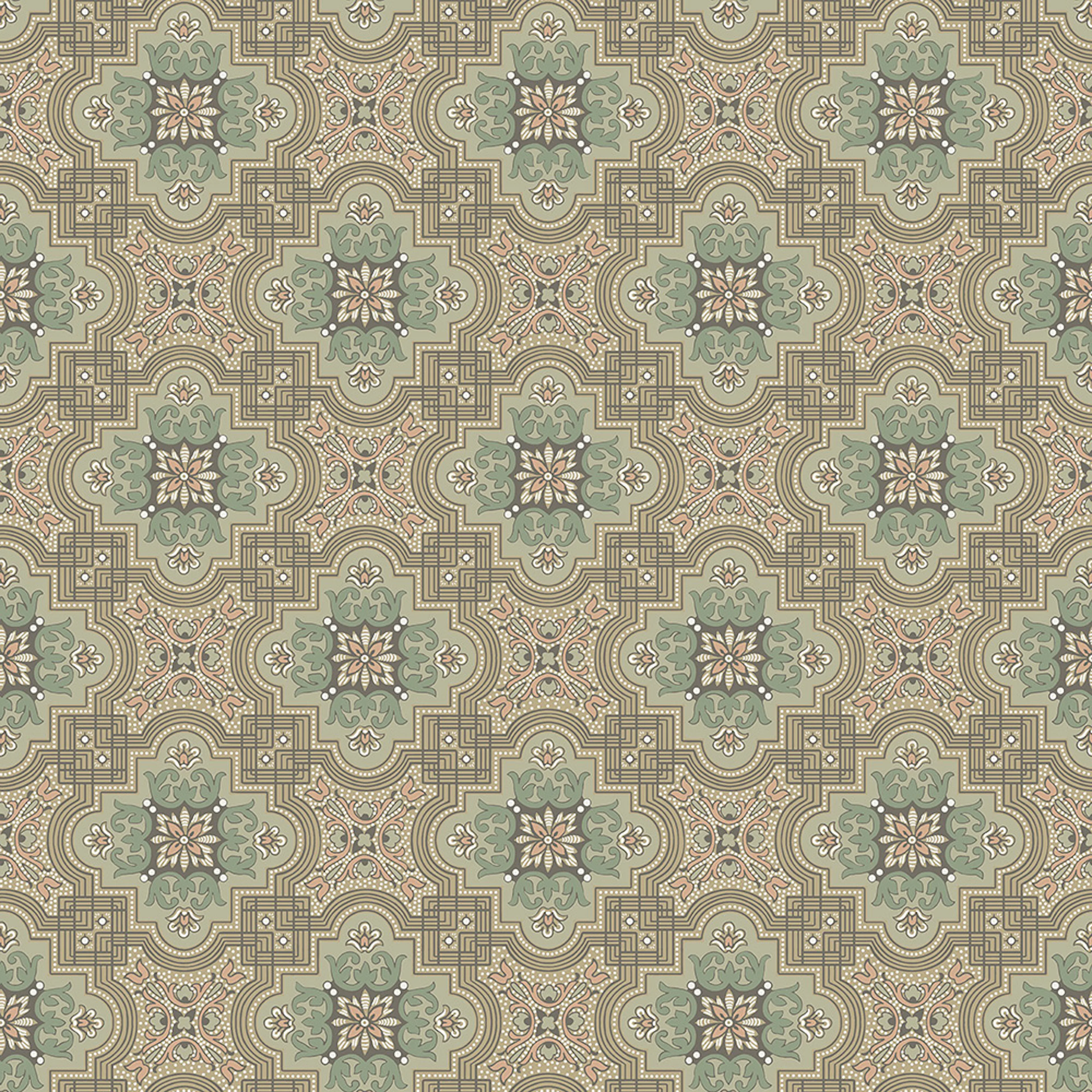 Tapet Duro Gammalsvenska Klassiker 1850-1950 Alnön Beige 517-02