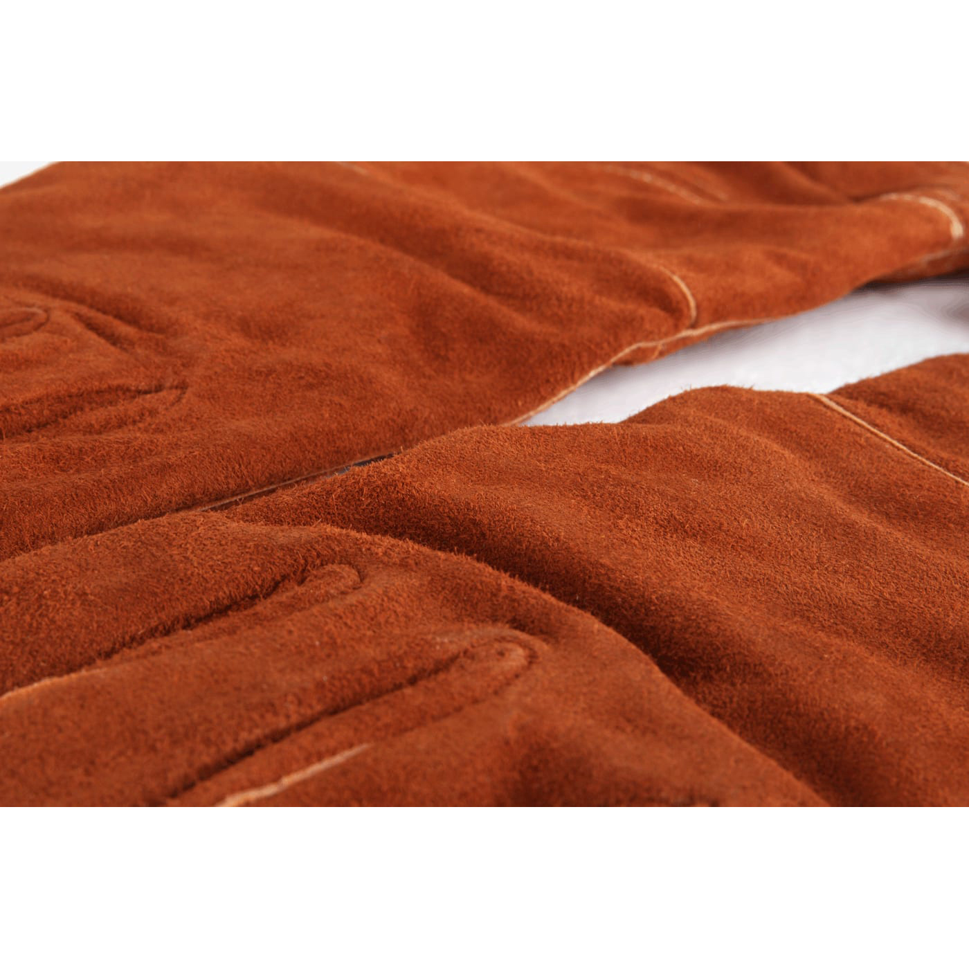 Grillhandskar Pepper Läder 38 cm Large Brun