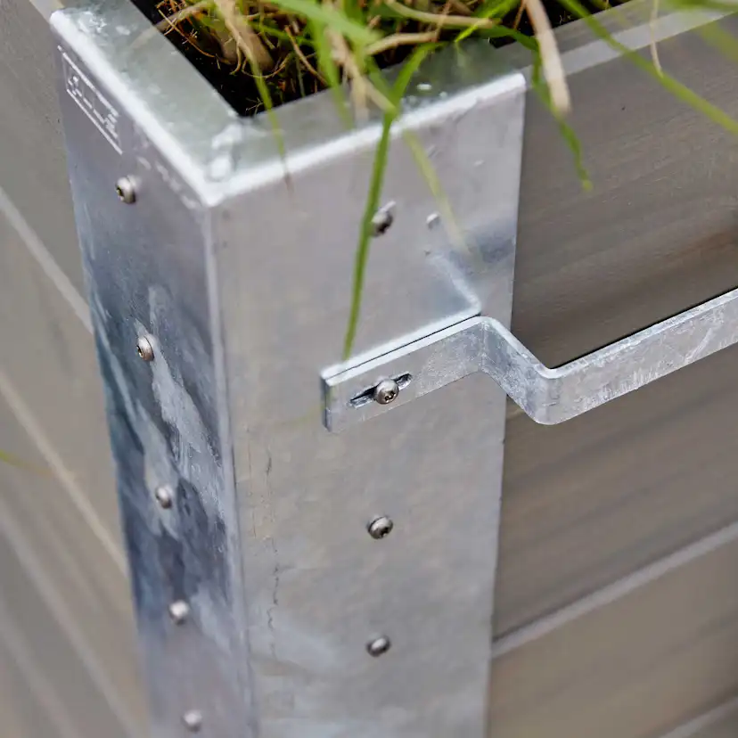 CUBIC Blomlåda Gråbrun
