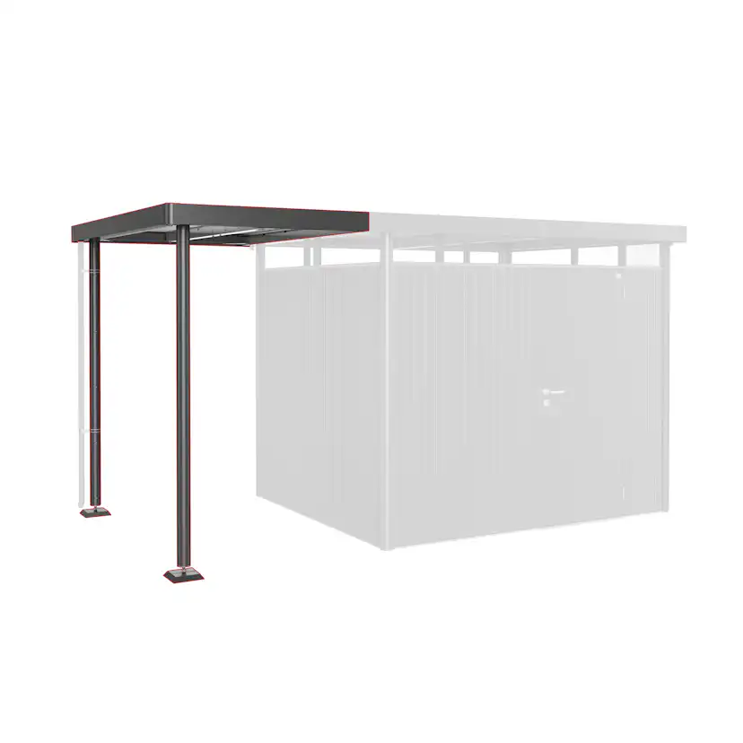 Sidotak HighLine H3 Storlek S Metallic mörkgrå Mörkgrå