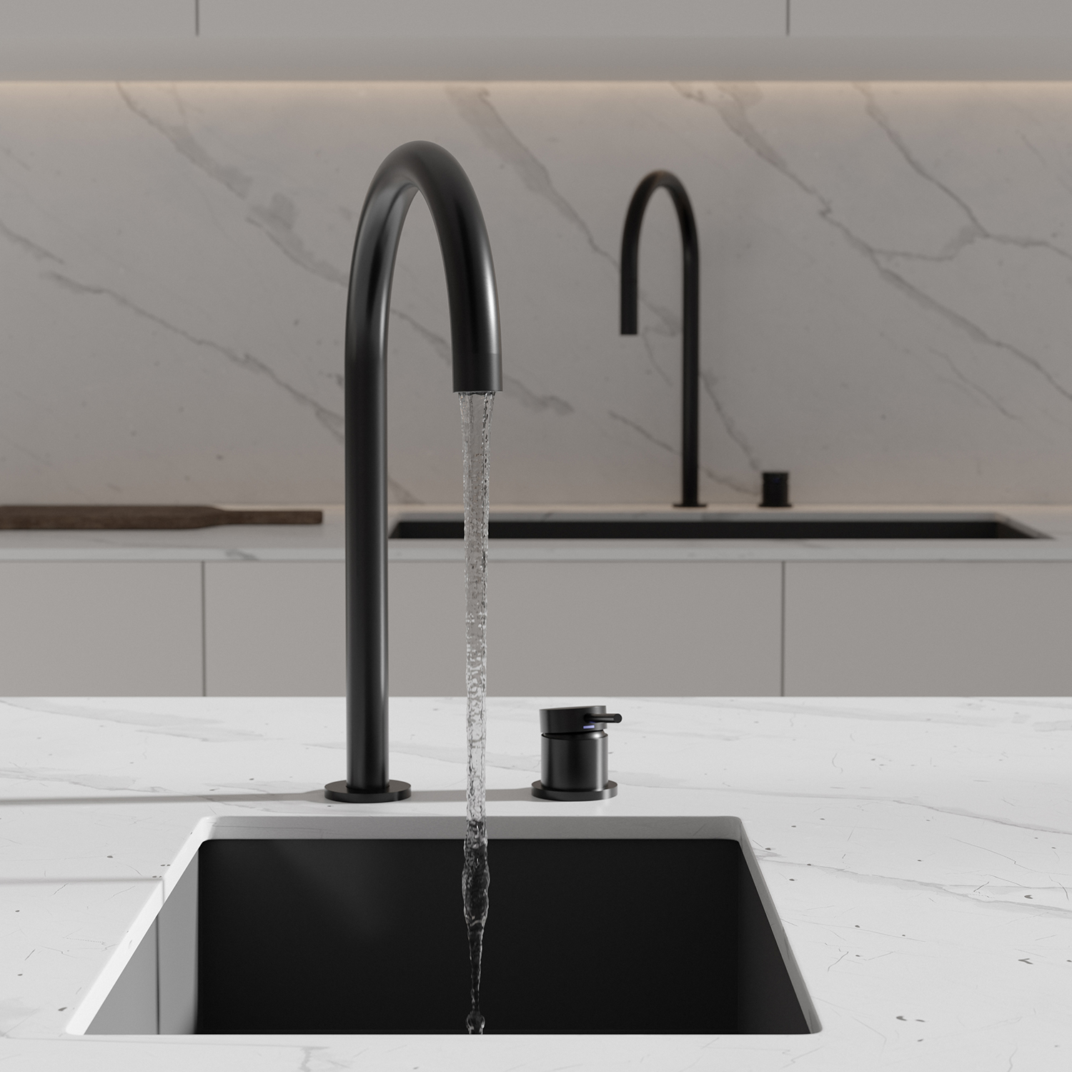 Köksblandare Scandtap Steel Harmonized K2