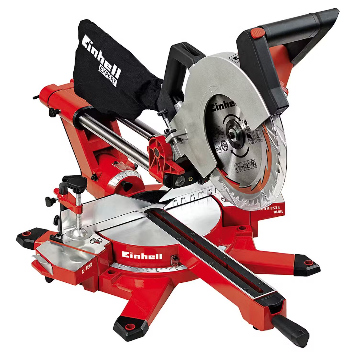 Kap- och Gersåg Einhell TE-SM 2534 Dual Inkl. Sågbänk