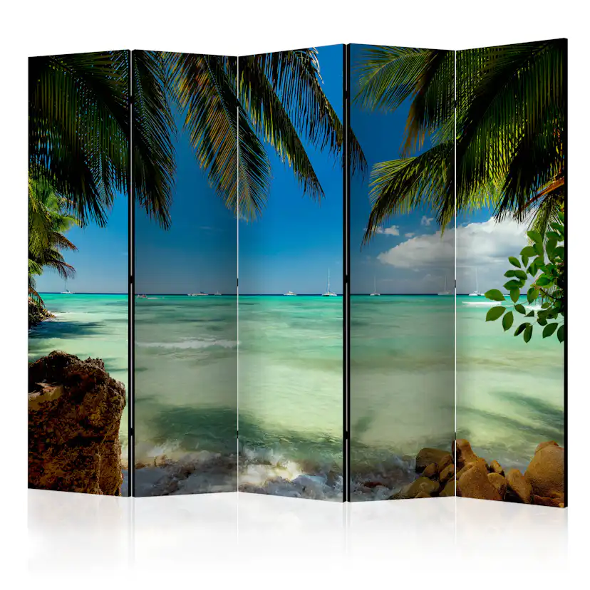 Rumsavdelare Skärmvägg Arkiio Relaxing on the Beach II 225x172 cm