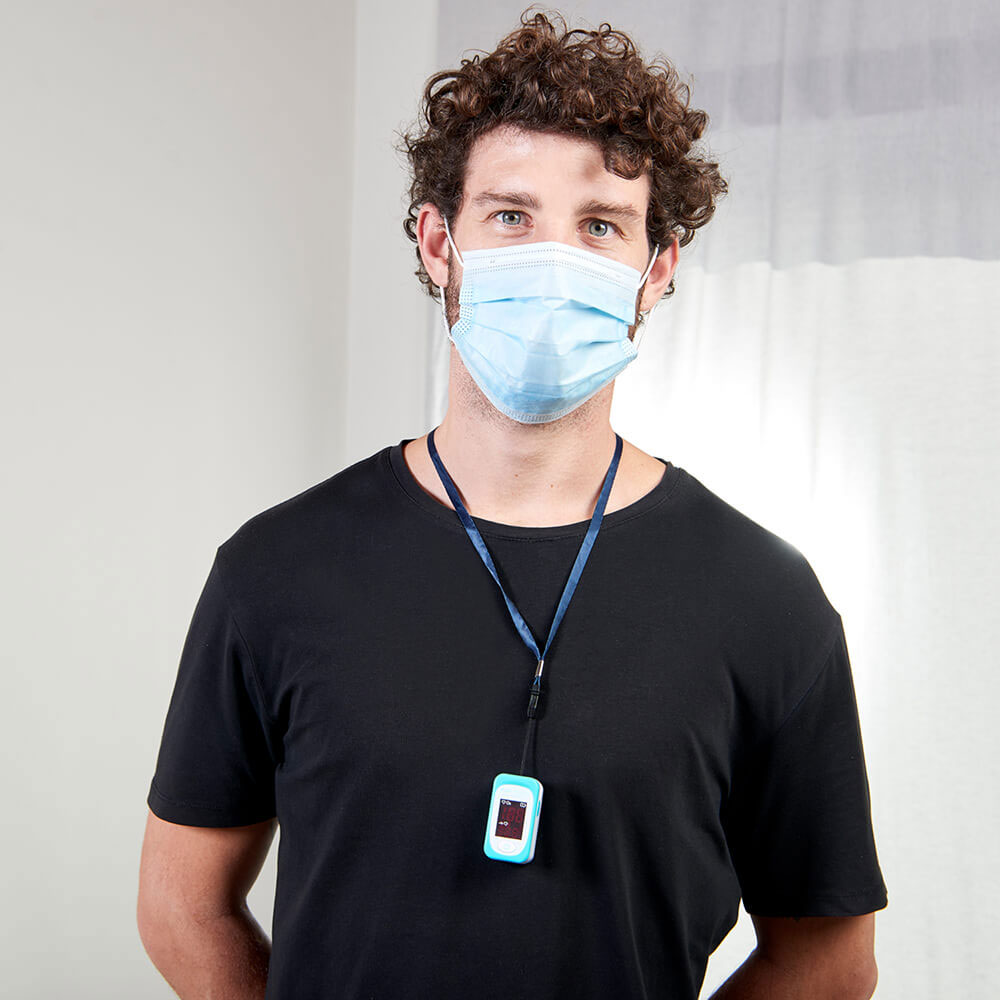 Fingertoppspuls cch Oxymeter Taurus Rythm Vit