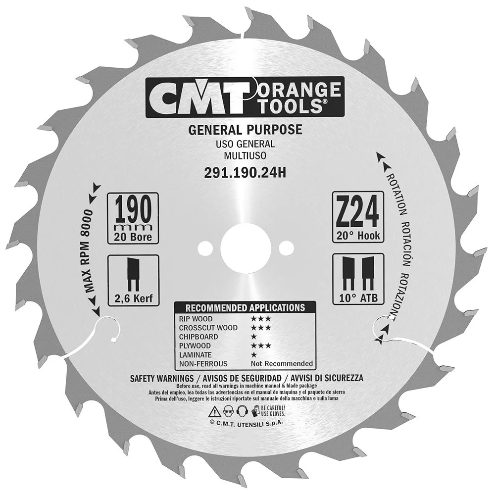 Sågklinga CMT Orange Tools Kapning/Klyvning