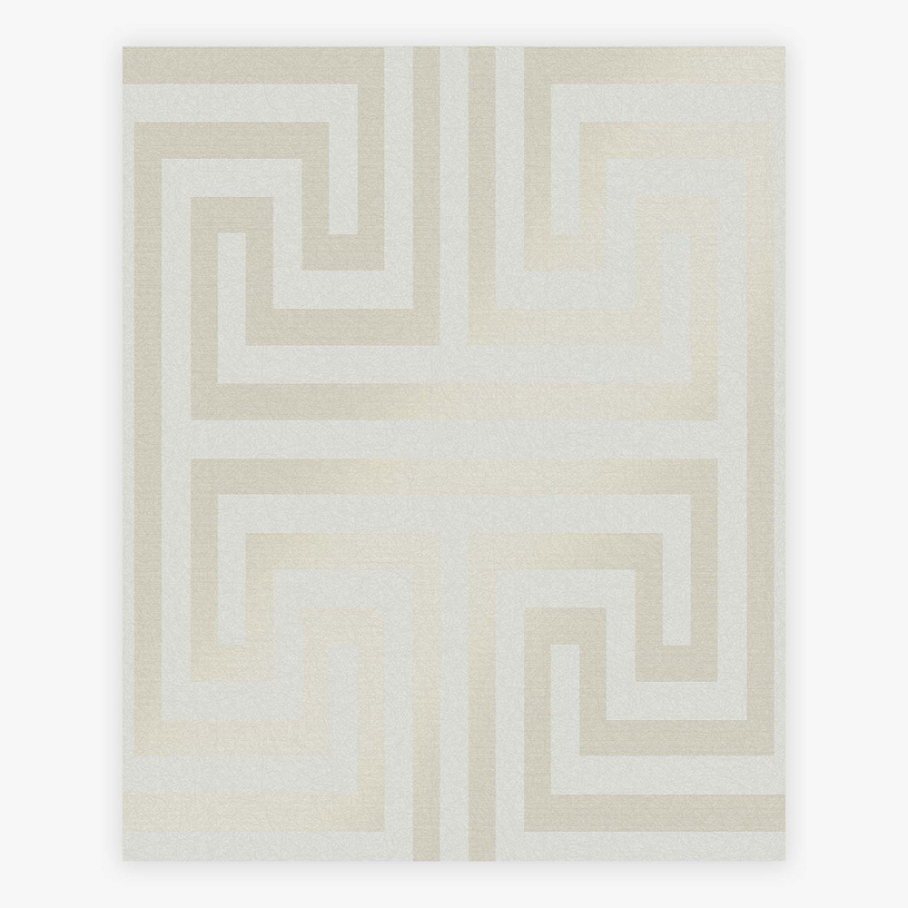 Tapet NEXT Metallic Greek Key Neutral
