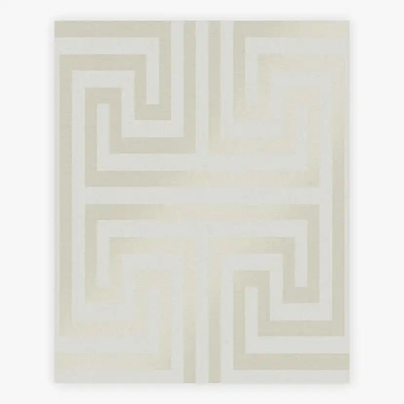 Tapet NEXT Metallic Greek Key Neutral