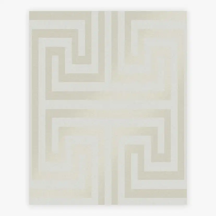 Tapet NEXT Metallic Greek Key Neutral