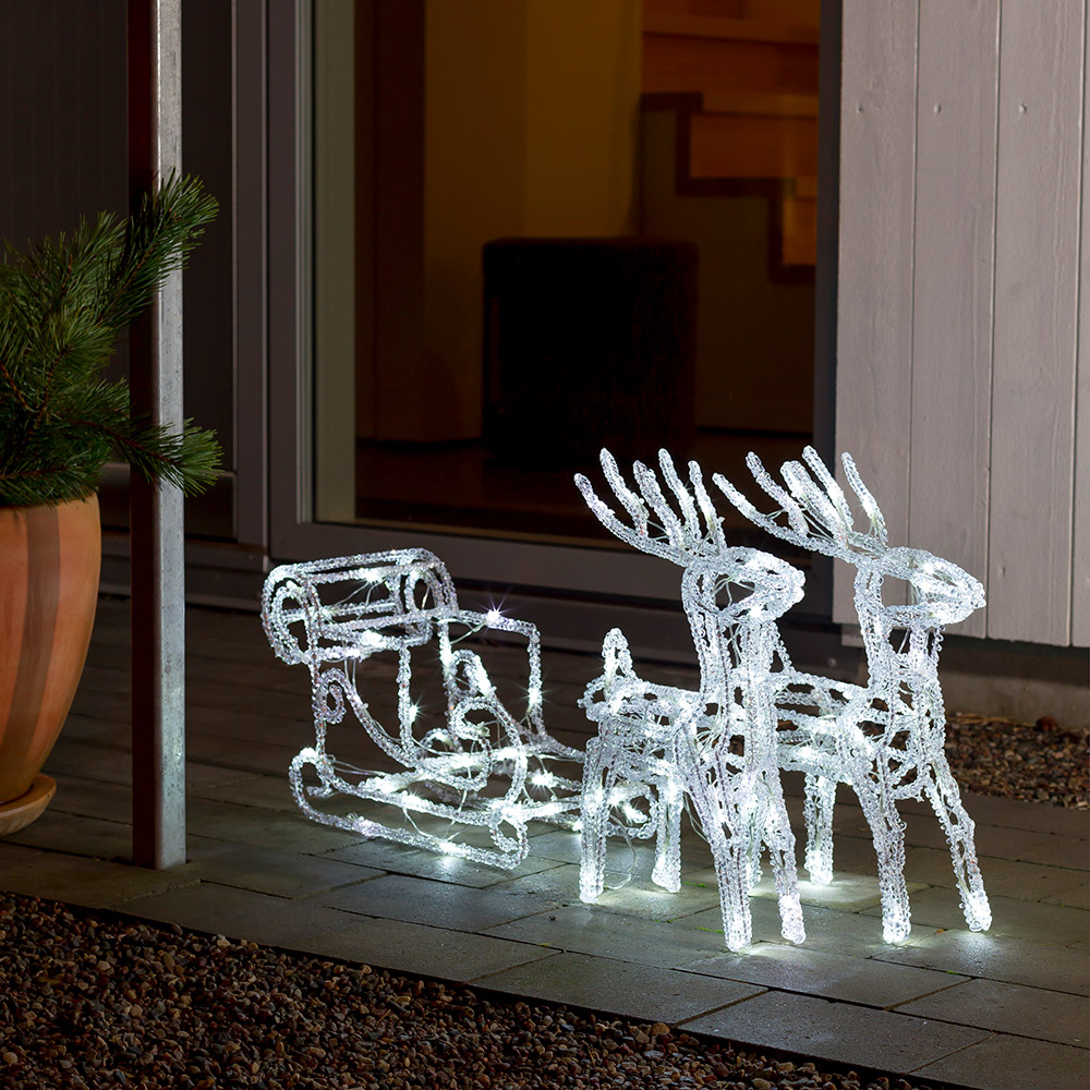 Dekorationsbelysning Gnosjö Konstsmide Ren & Släde