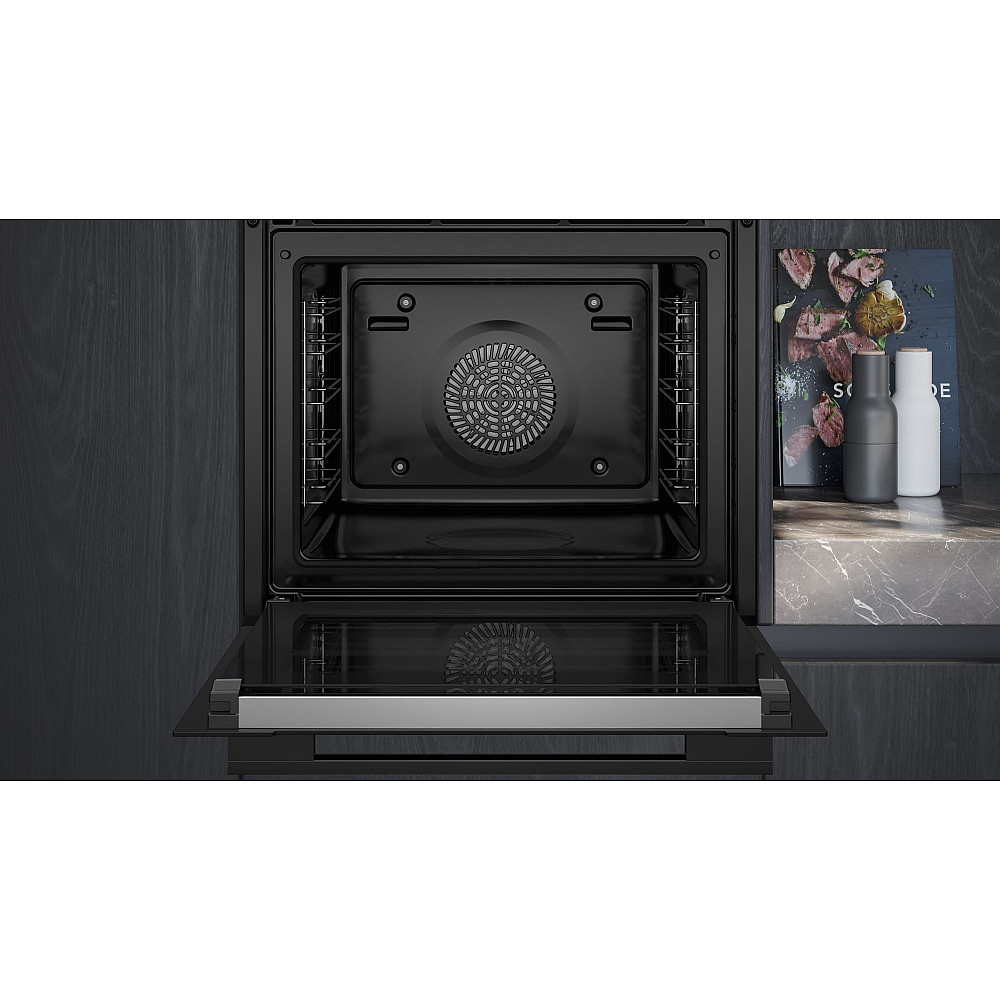Inbyggnadsugn Siemens iQ700 HB776G3B2S Svart med Smart Uppkoppling