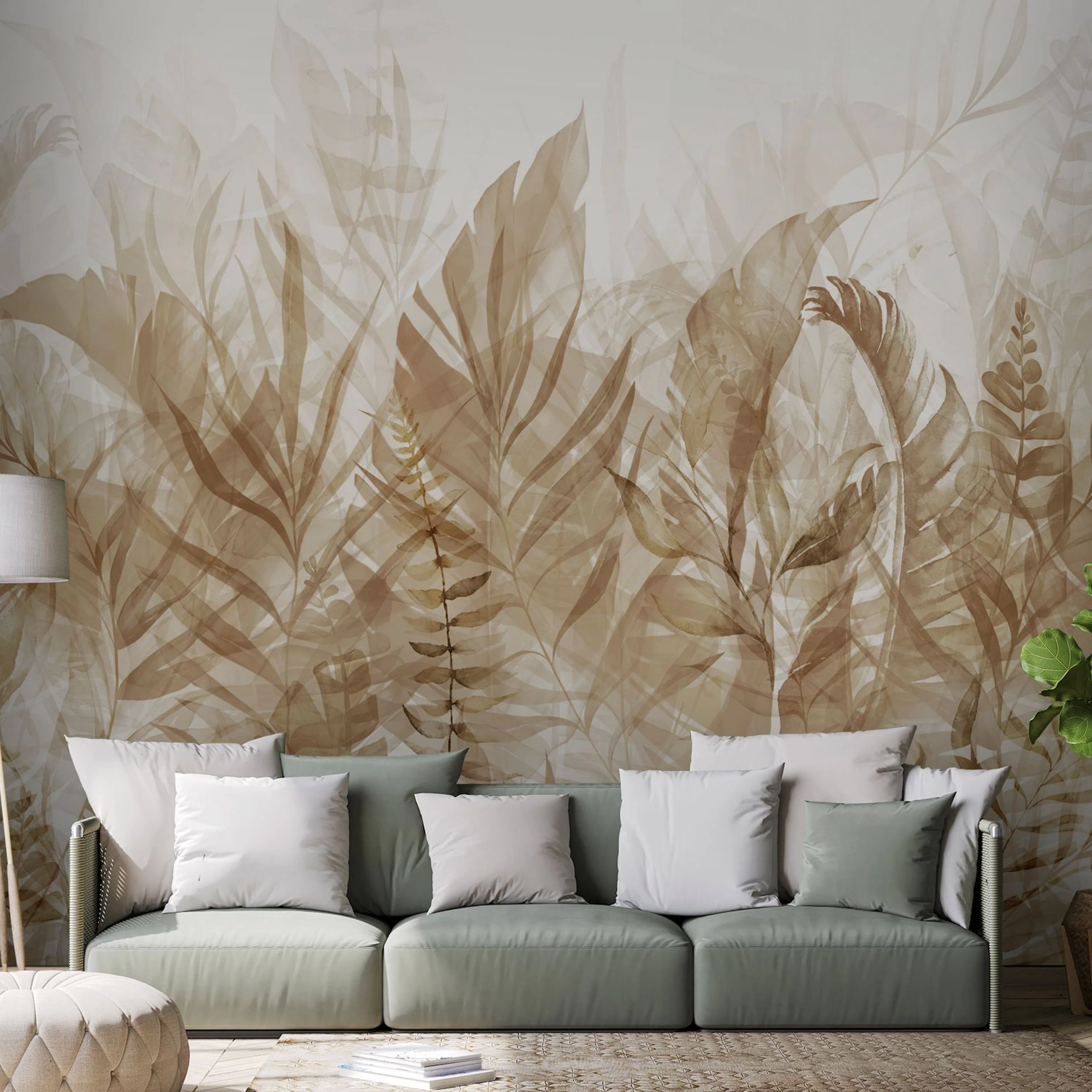 Fototapet - Magic Grove (Brown) 400x280 400x280 cm