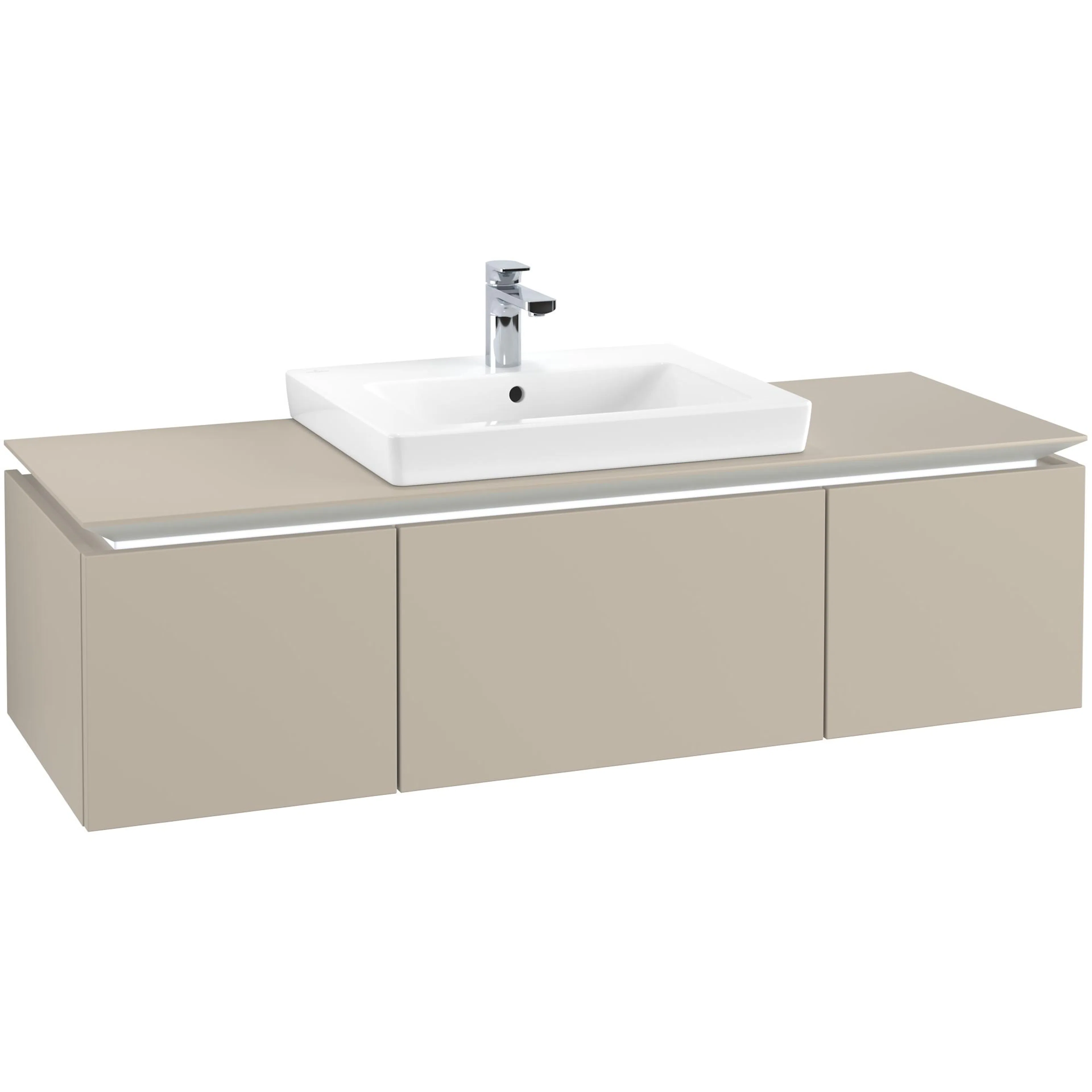 Tvättställsskåp Villeroy & Boch Legato Kompakt med 3 Lådor för Tvättställ