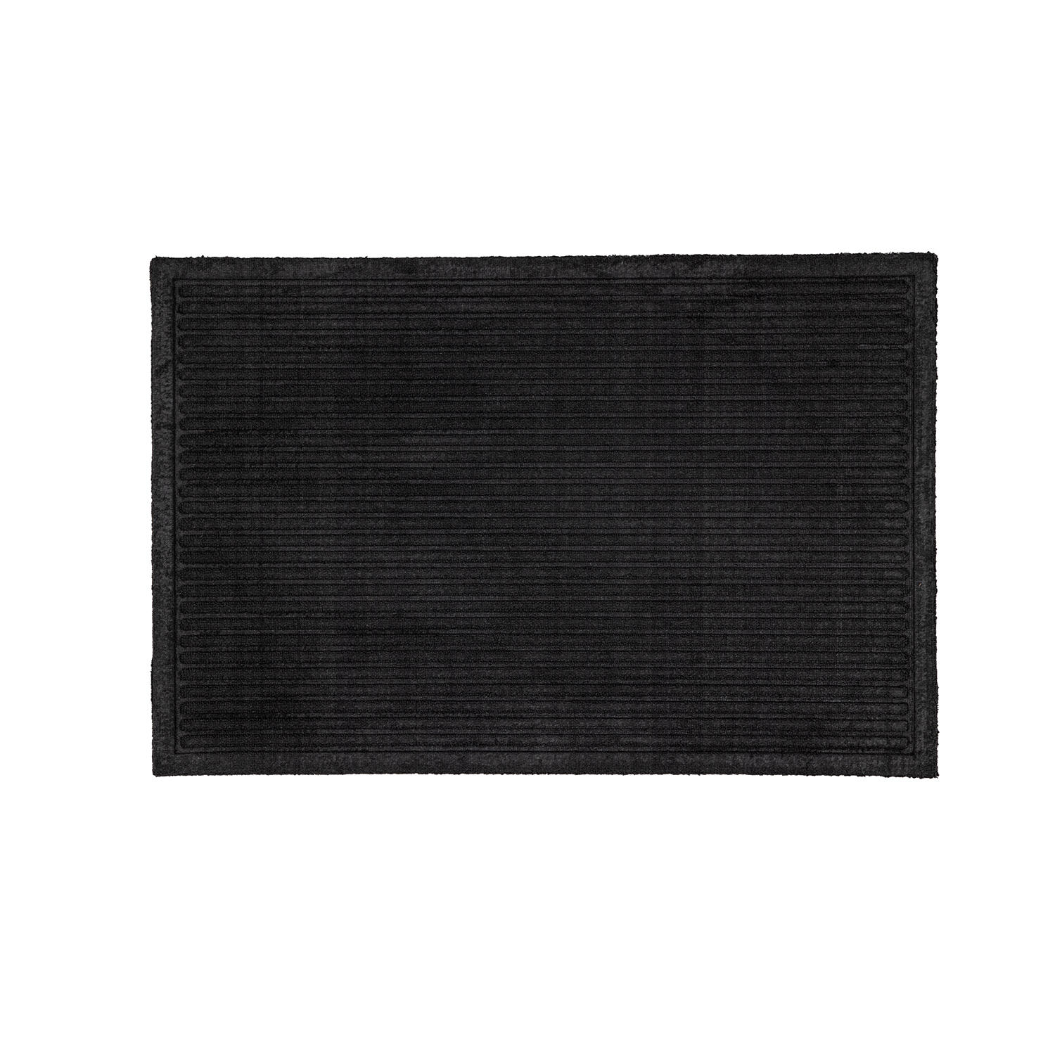 Bosse 50% Rubber 50% PP - 60*90-  -Rectangular-Black Svart