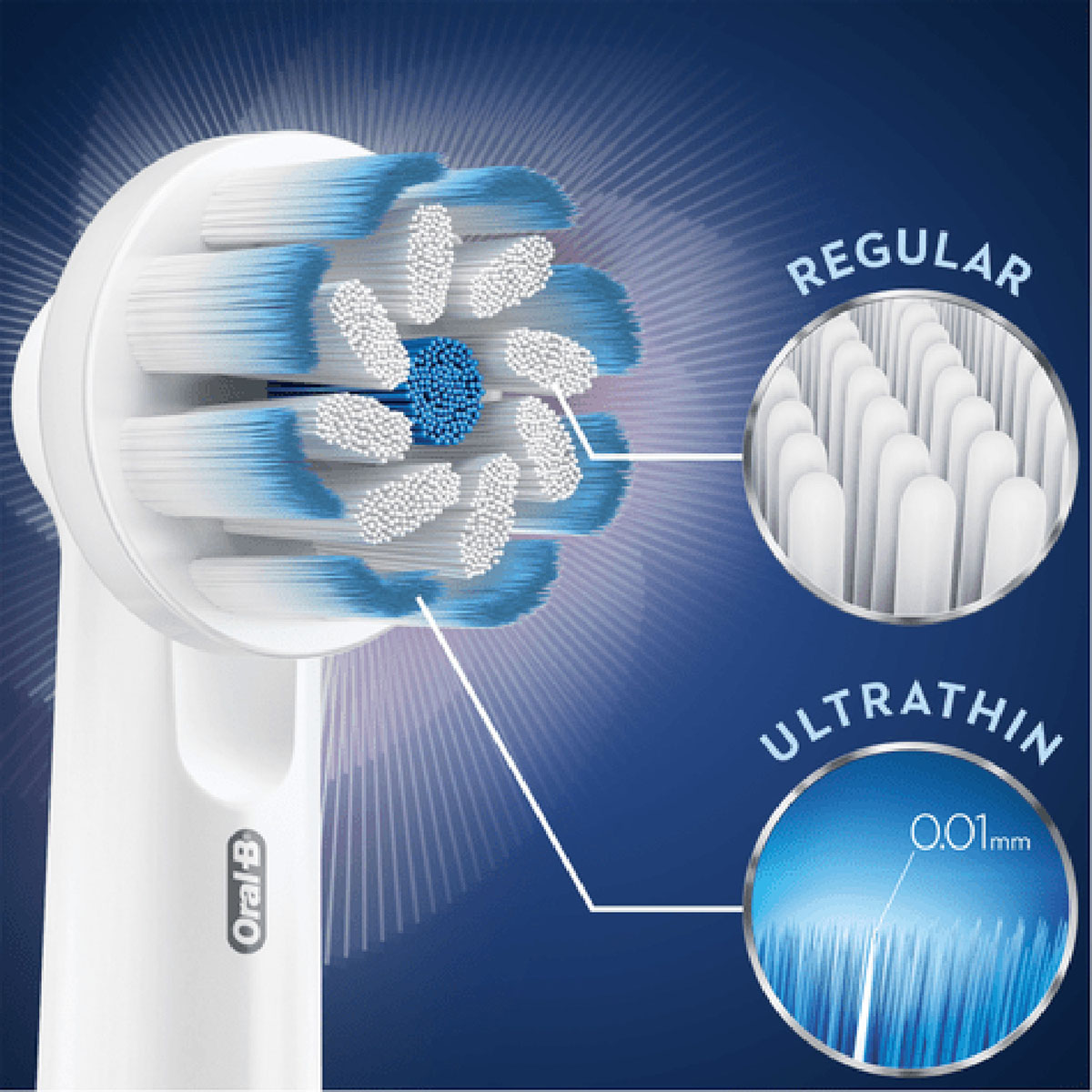 Borsthuvud Oral-B Sensitive Clean & Care 3+3+3 st
