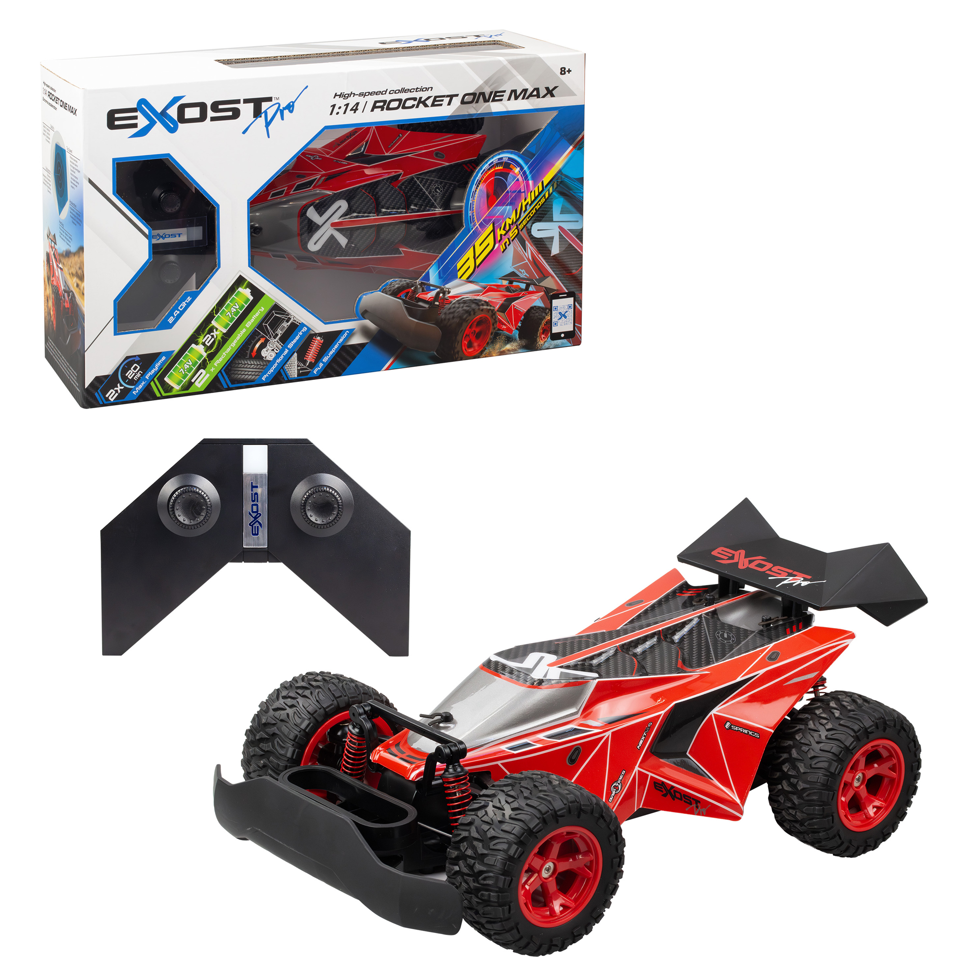 Radiostyrd Bil Silverlit Exost Pro Rocket One Max