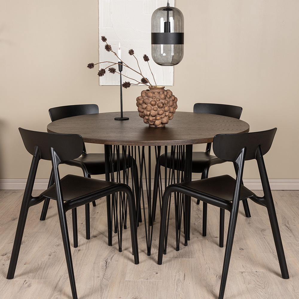 Matgrupp furniture/fashion Stone med 4 Ursholmen Stolar