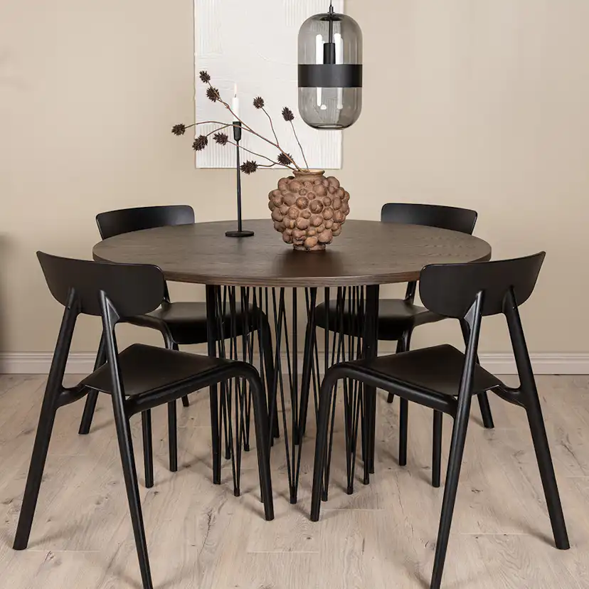 Matgrupp furniture/fashion Stone med 4 Ursholmen Stolar