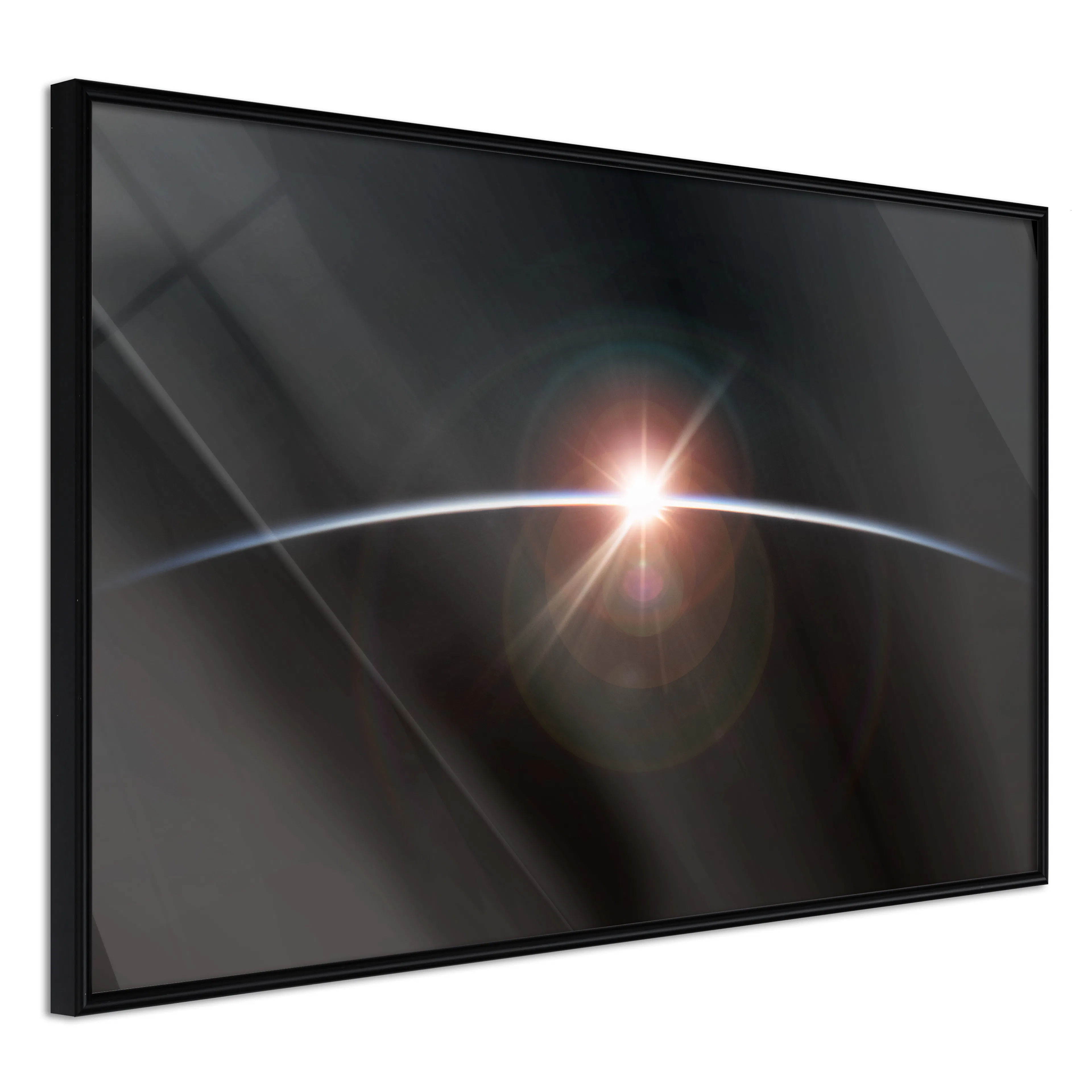 Affisch - Horizon [Poster] 30x20 Svart ram, 30x20 cm