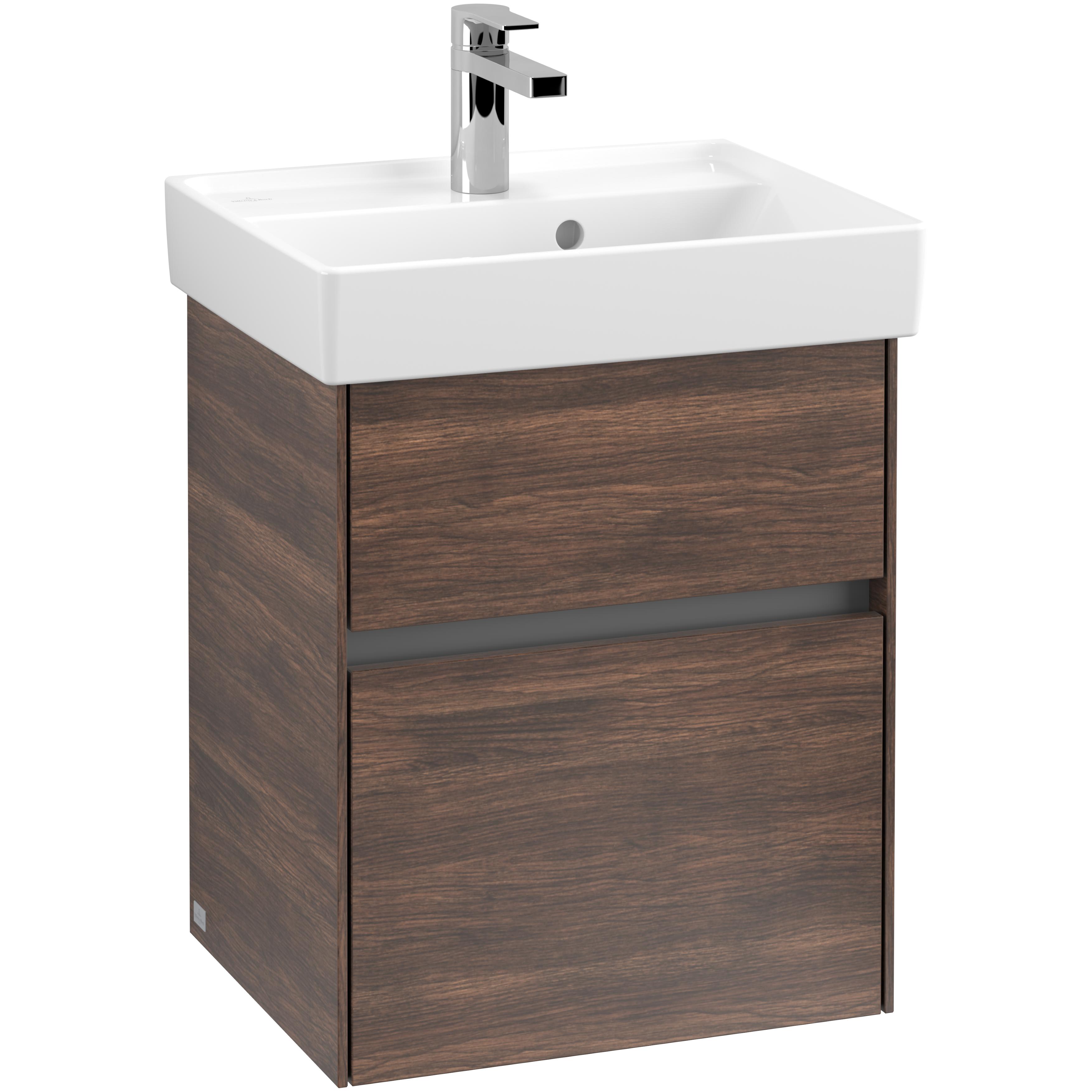 Tvättställsskåp Villeroy & Boch Collaro med 2 Lådor för Inbyggt Tvättställ