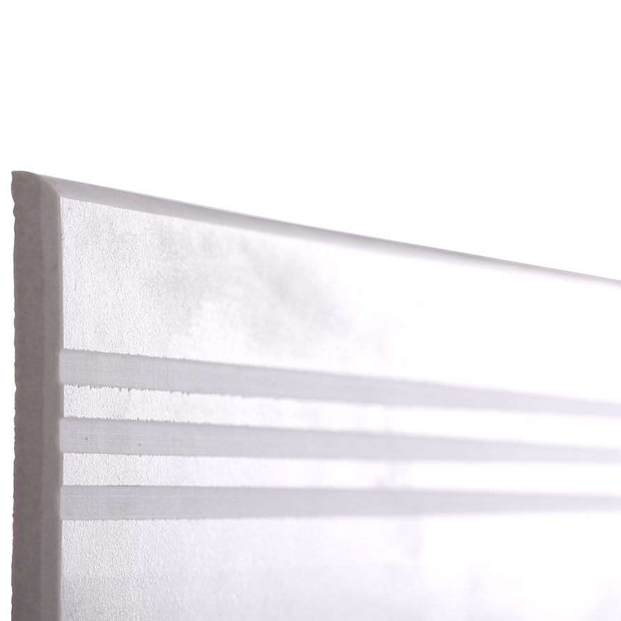 Klinker Arredo Fojs Collection Vit Matt 60x60 cm Trappsteg/Trappnos