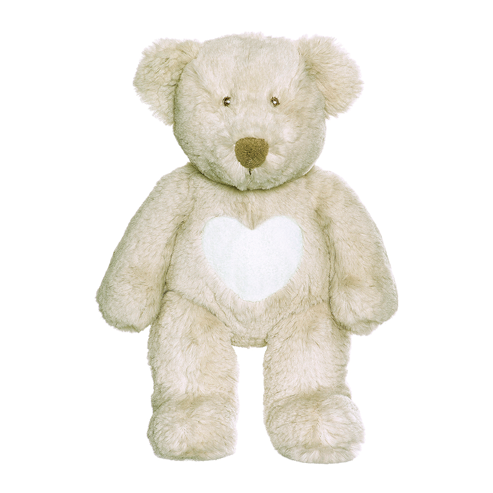 Gosedjur Teddykompaniet Teddy Cream Nalle Liten Grå