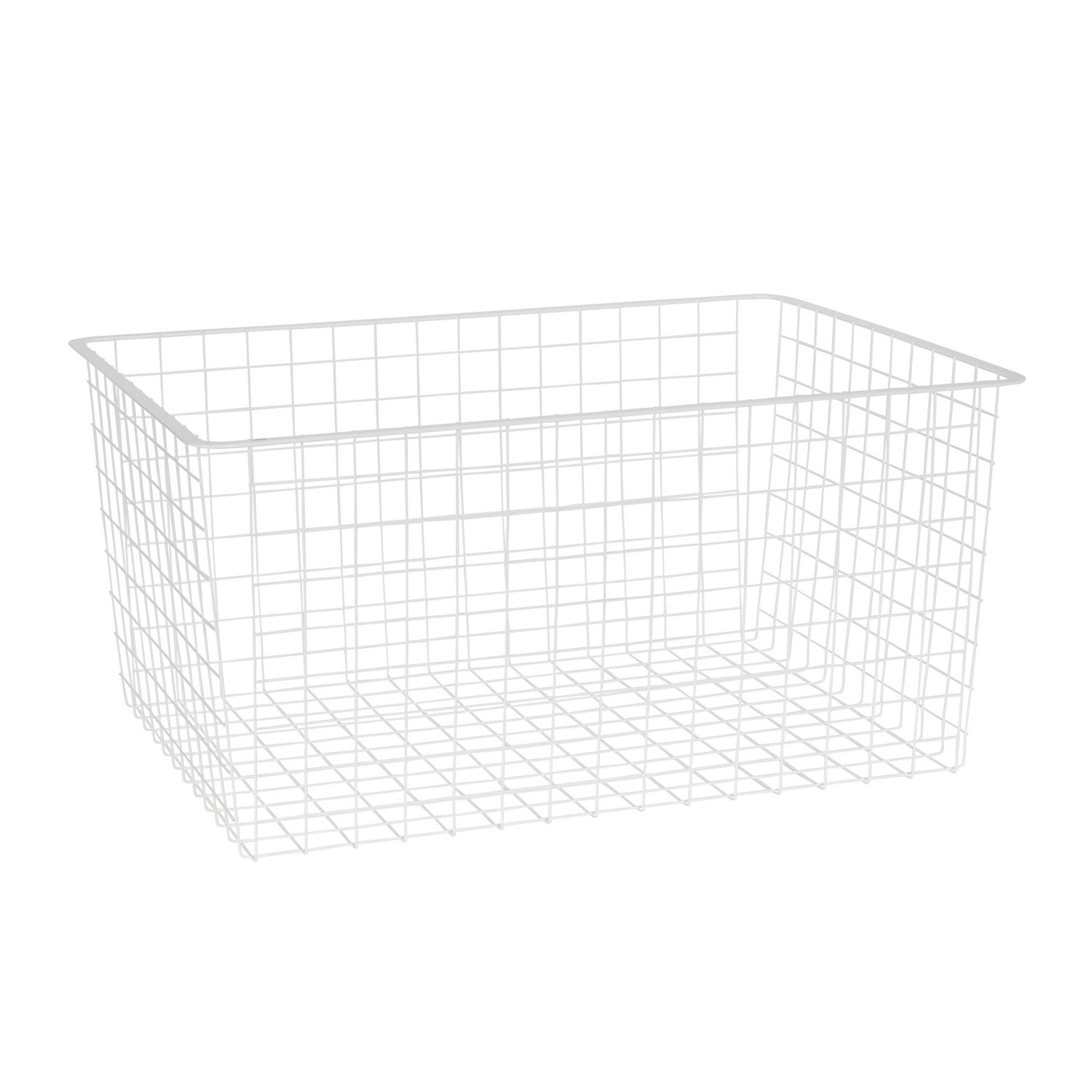 Trådback för Utdragsram B: 60 D: 40 H: 28 vit Vit, HxDxB: 285x427x580 mm