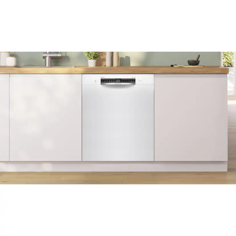 Bosch SMU6ZCW10S Serie 6, diskmaskin, 60 cm, Vit Vit