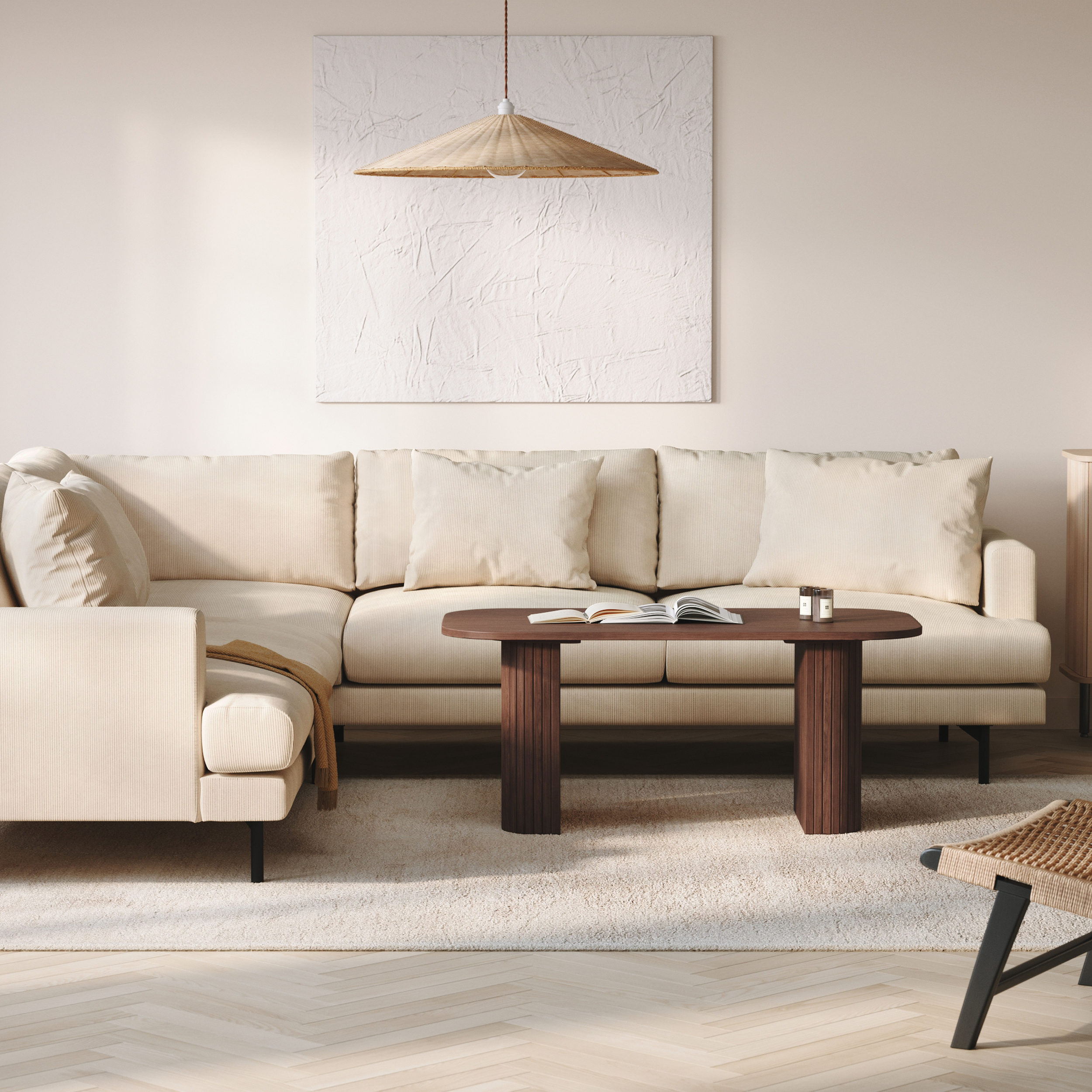 Soffbord Bark Kopparbo 120cm