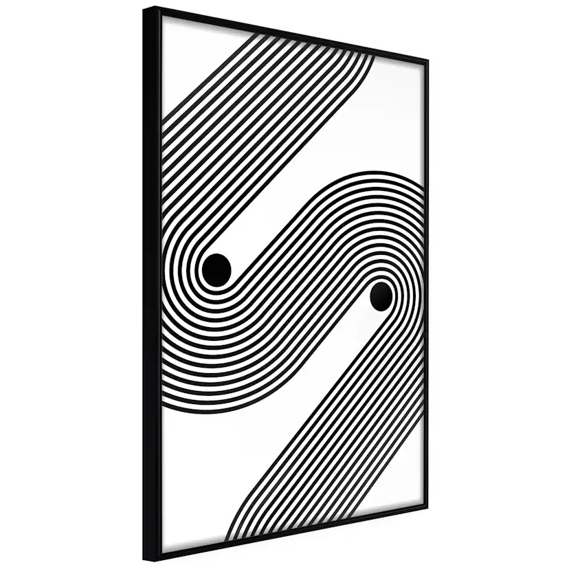 Poster Artgeist Affisch Monochrome Symphony