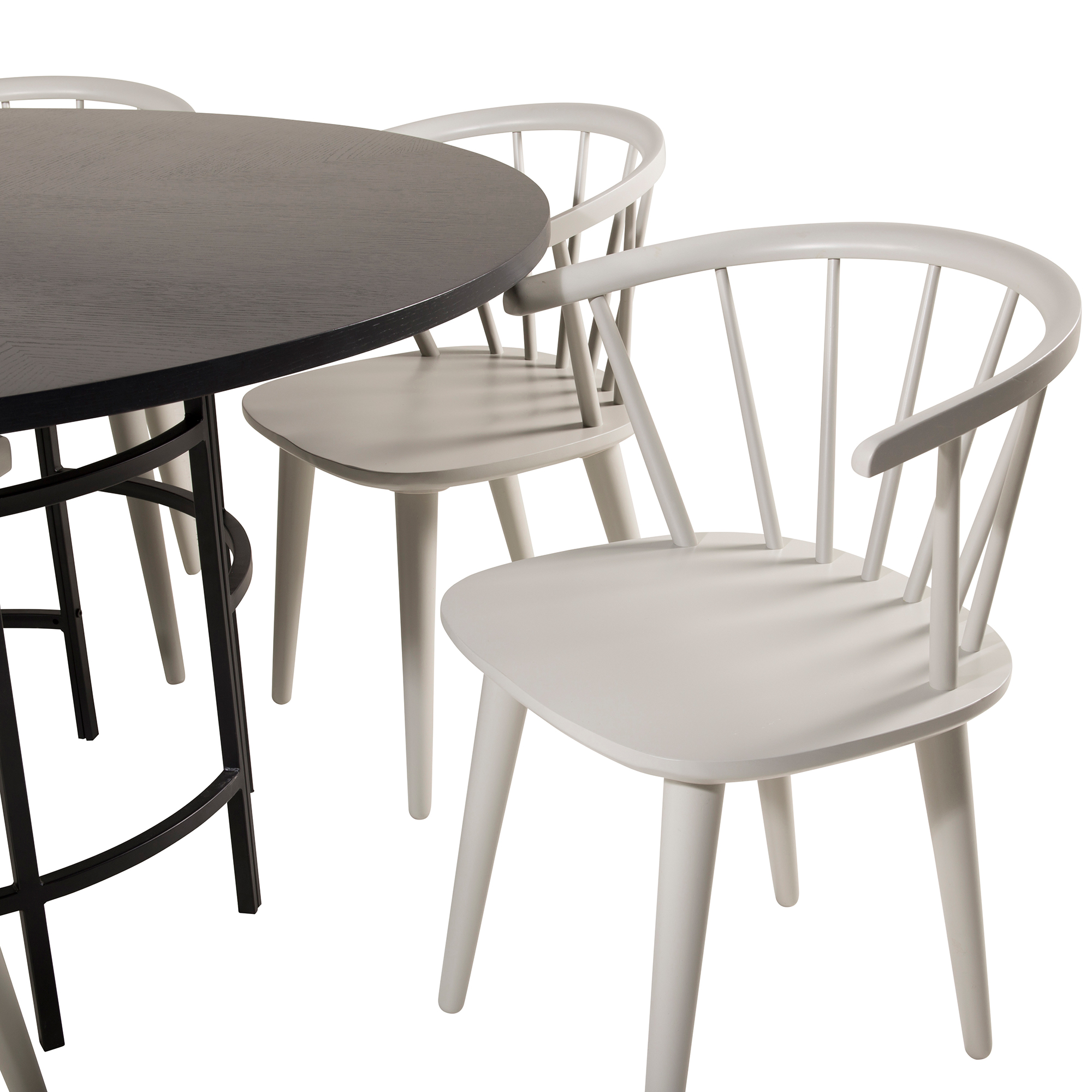 Matgrupp Venture Home Copenhagen med 6 Brum Stolar