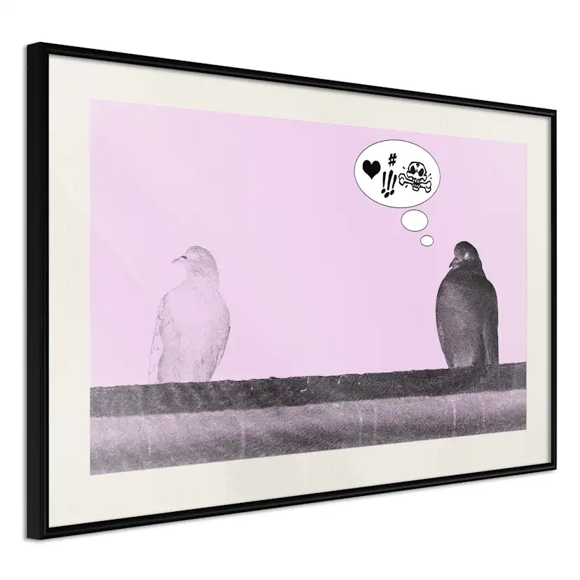 Poster Artgeist Affisch Courtship