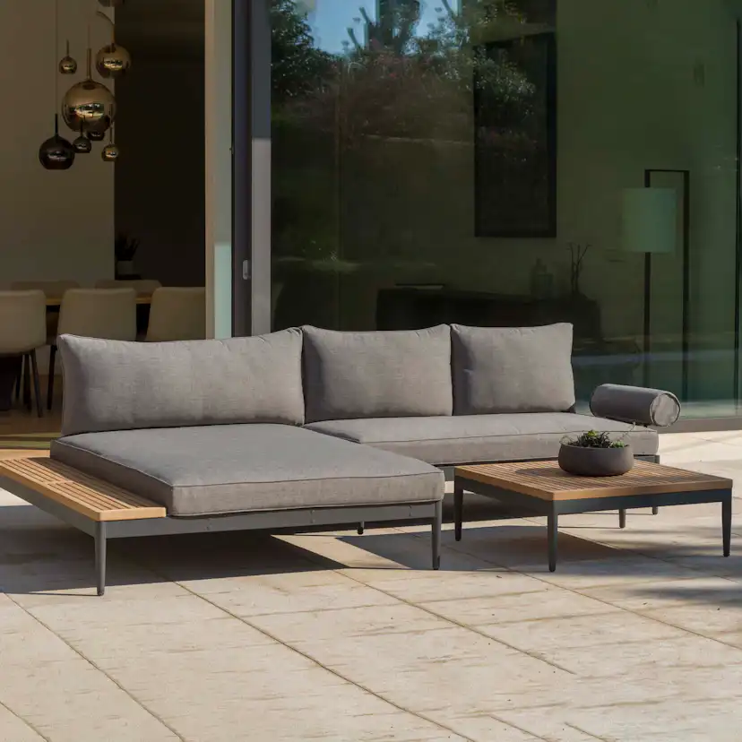 Loungesoffa LifestyleGarden TOPAZ vänster/höger 2-sitssoffa