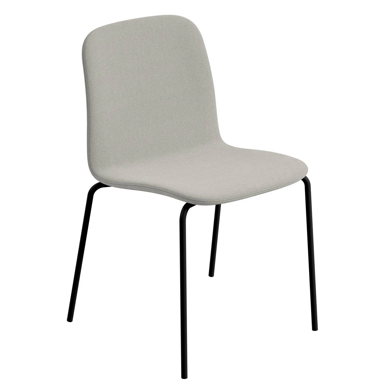 Stol Lövhult, fyrbensstativ svart, King L Kat 1025 beige Beige