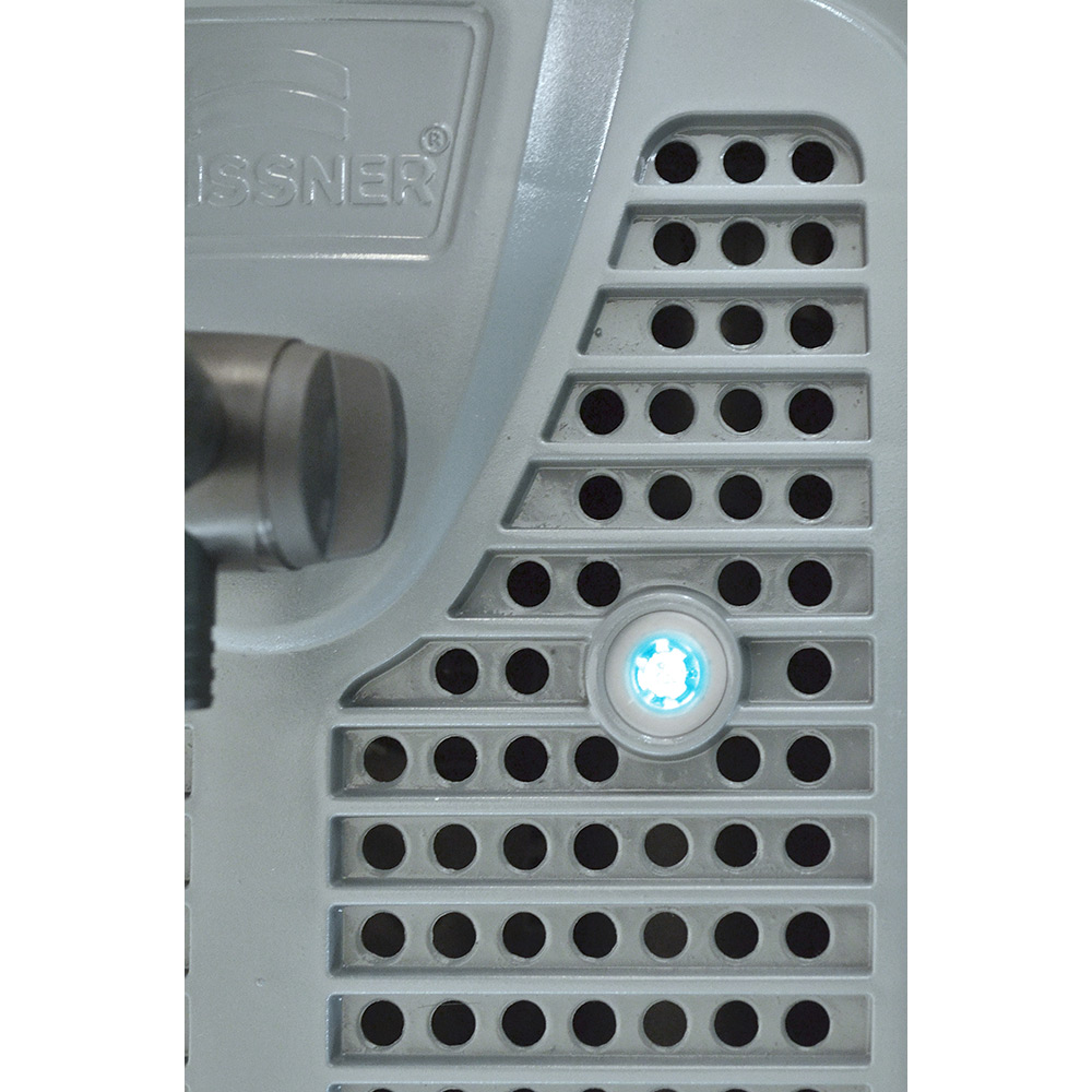 Dammfilter Heissner med Vattenspel och UVC