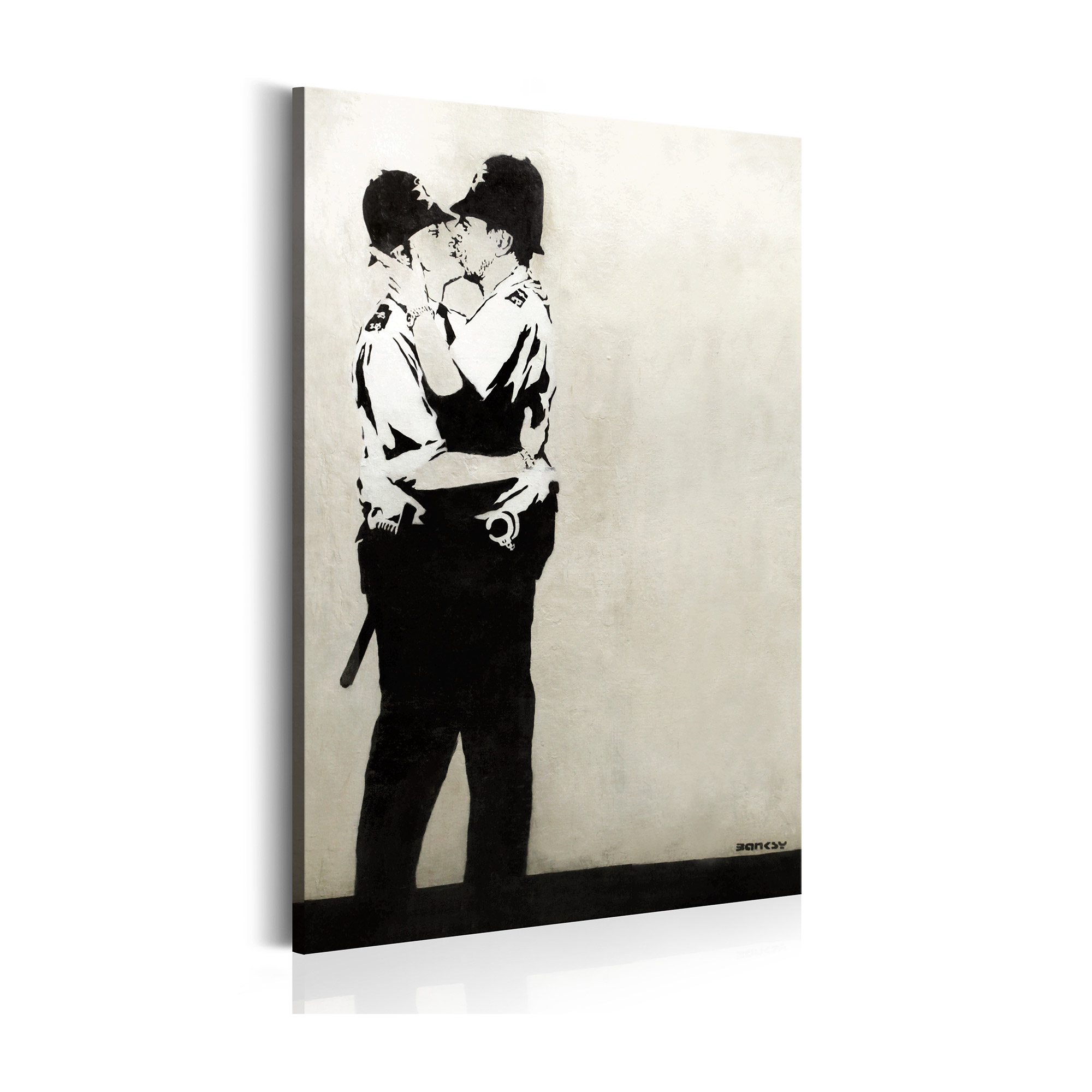 Tavla Arkiio Kissing Coppers By Banksy