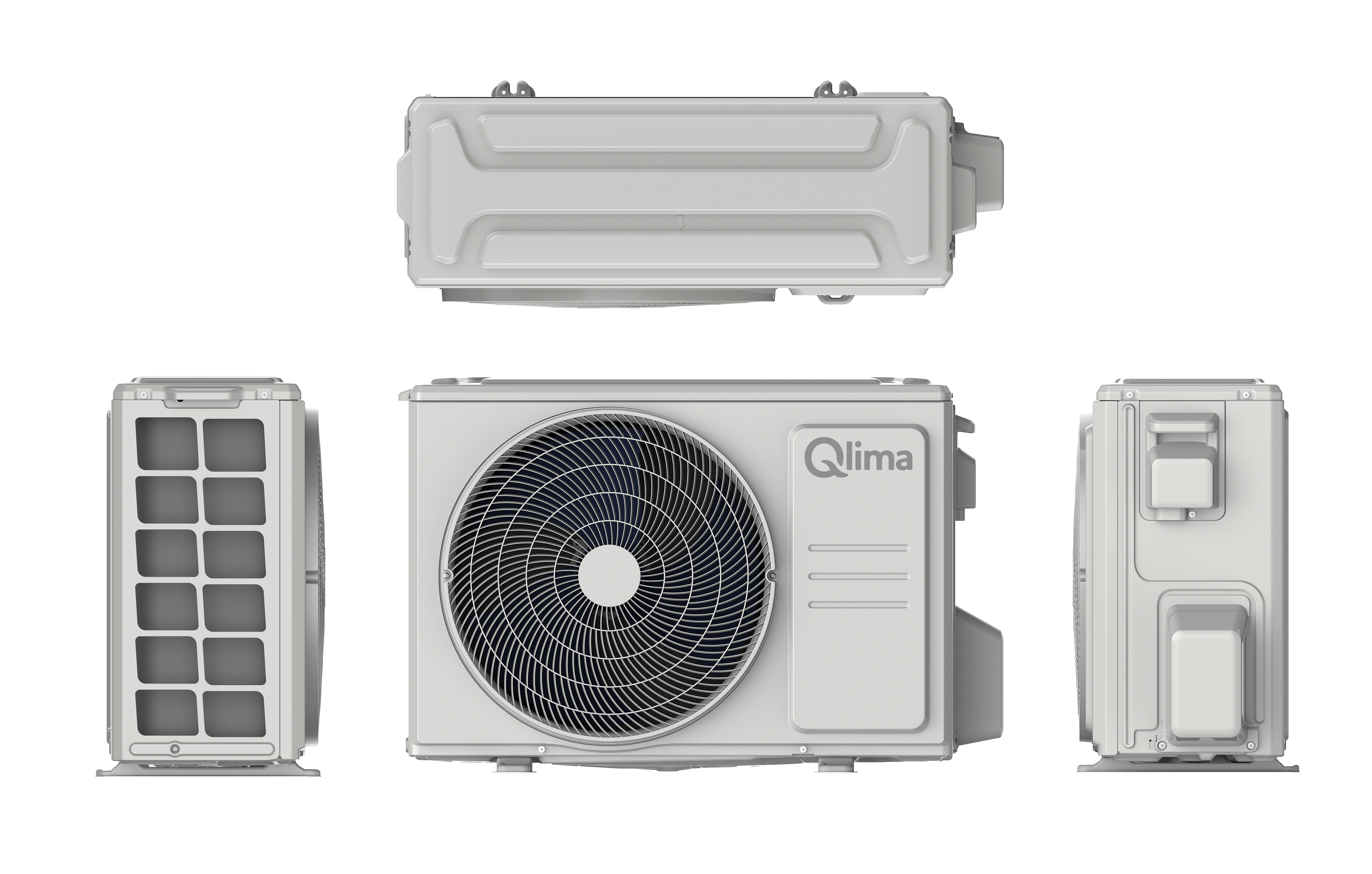 Luftvärmepump Qlima Premium S-6026 3,4kW Värme A++ SCOP 4,6
