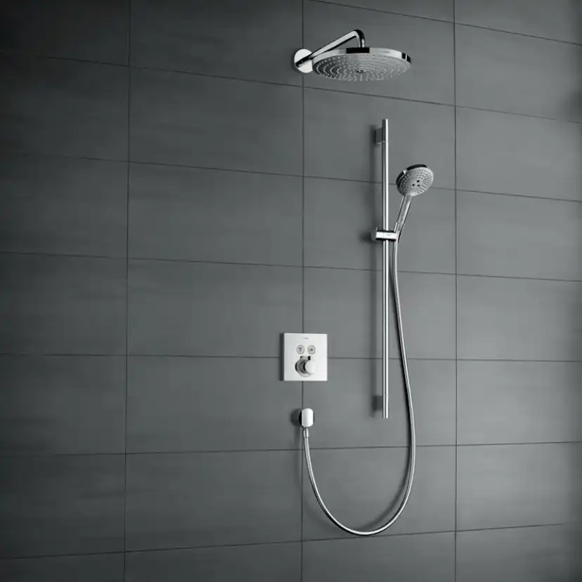 Huvuddusch Hansgrohe Raindance Select S 300 2-jet för Väggmonterad