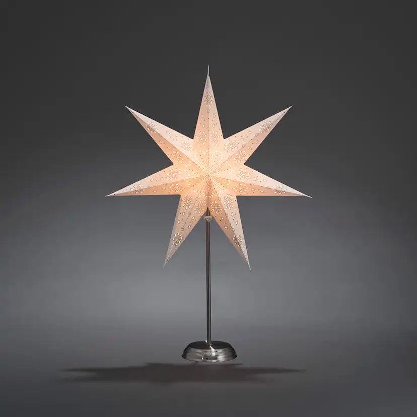Adventsstjärna Gnosjö Konstsmide Fot 52 cm
